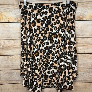 H&M Cheetah Print Skirt